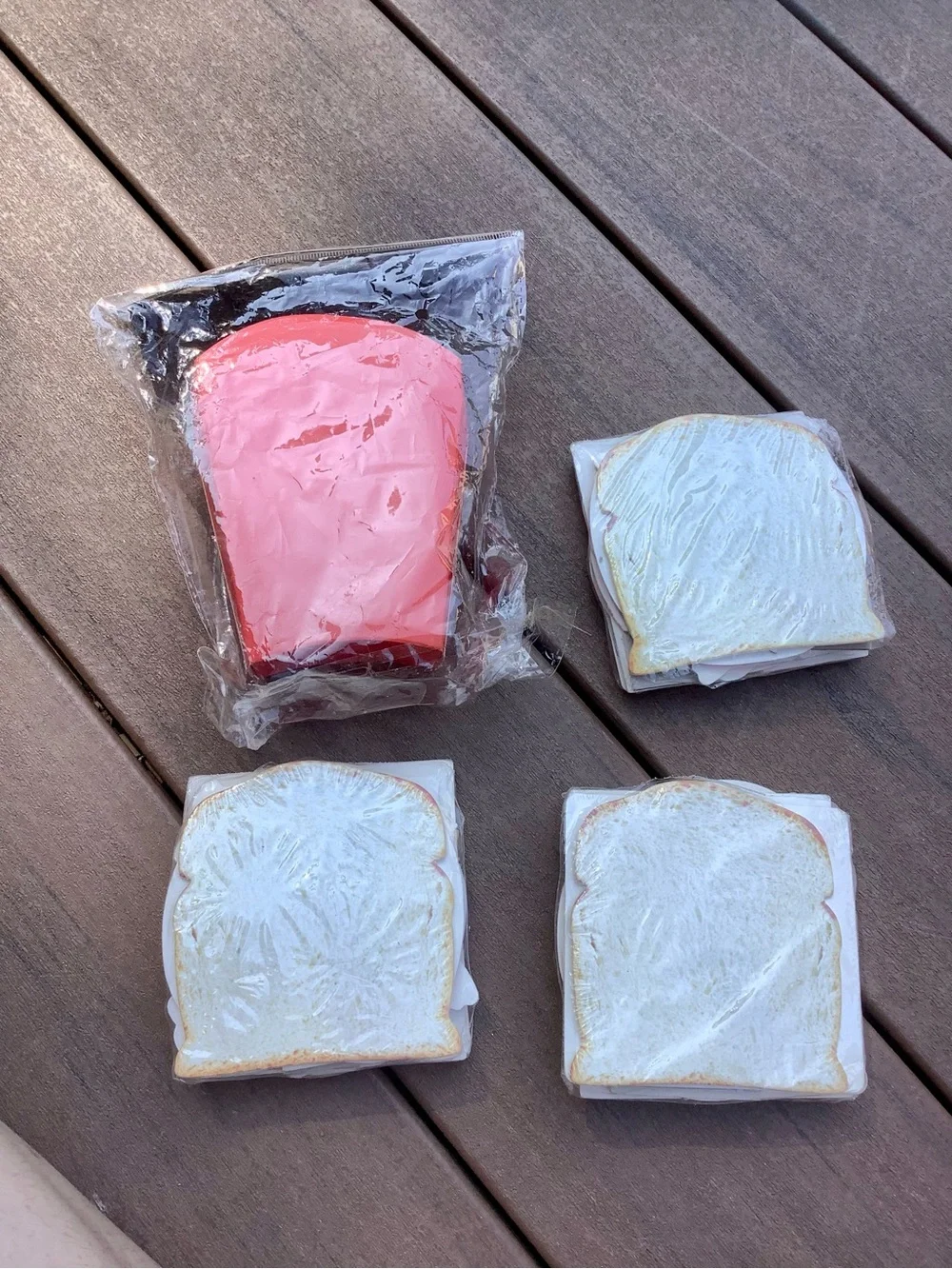 Square Burger Paper Coasters and Snack Container